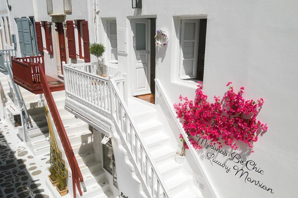 Mykonos Be Chic Luxury Mansion Villa Mykonos Town Exterior foto